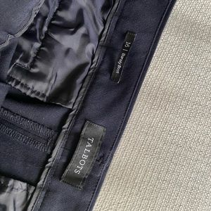 Talbots boot cut navy trousers size 16
